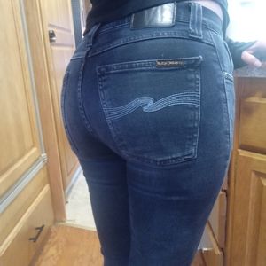 Black-washed Nudie Jeans Size 27